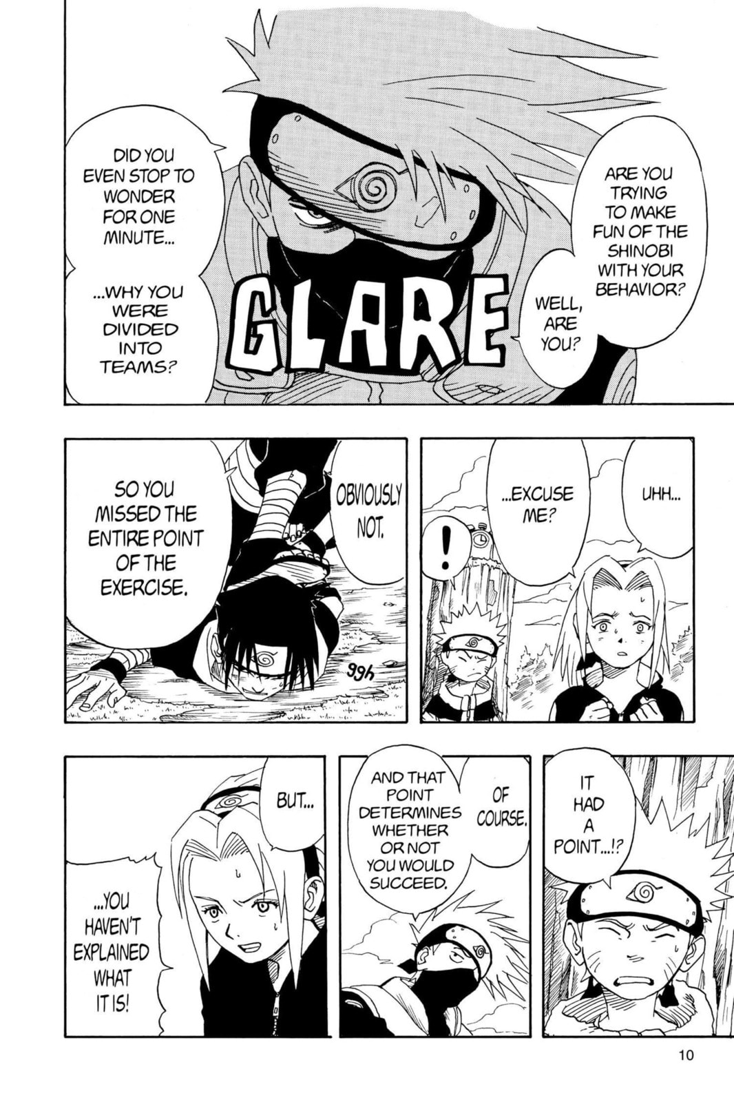 Naruto, chapter 8, page 4