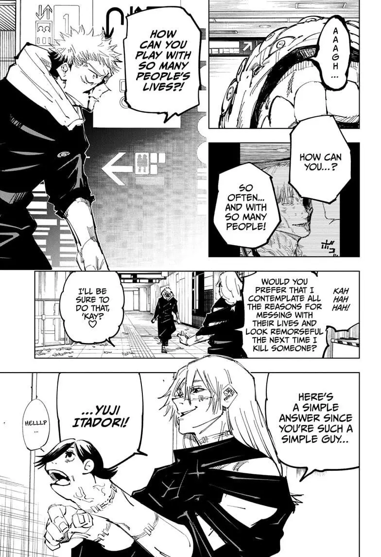 Jujutsu Kaisen, chapter 121, image 8