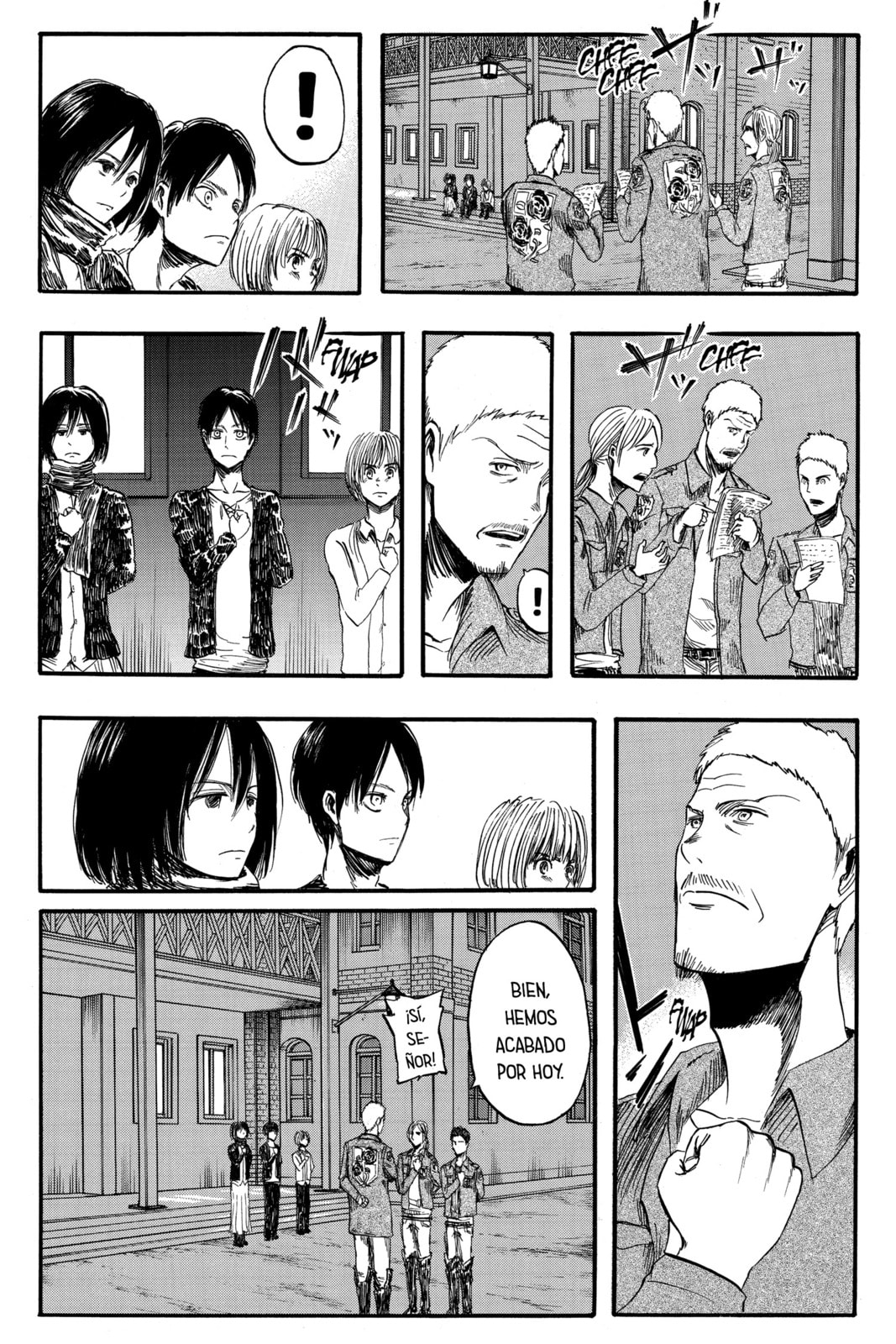 Attack on Titan, chapter 3, page 21