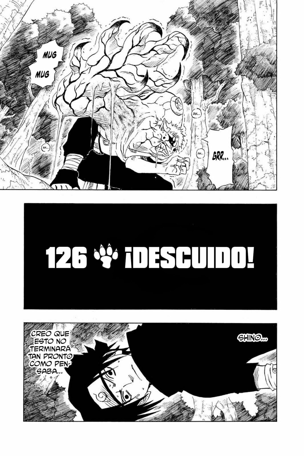 Naruto, chapter 126, image 2
