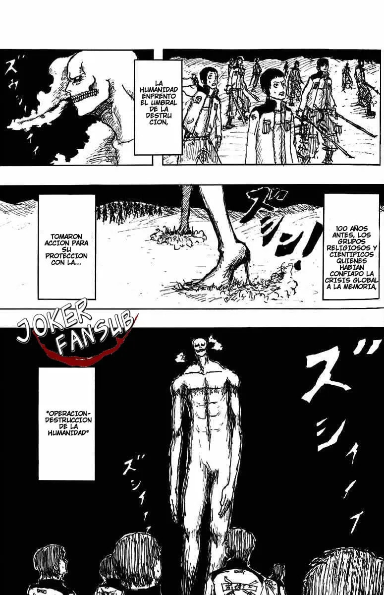Attack on Titan, chapter 0, page 24