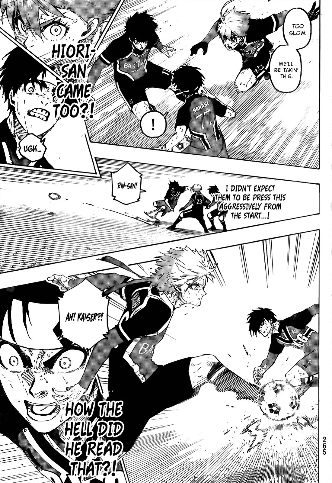 Blue Lock, chapter 268, image 9