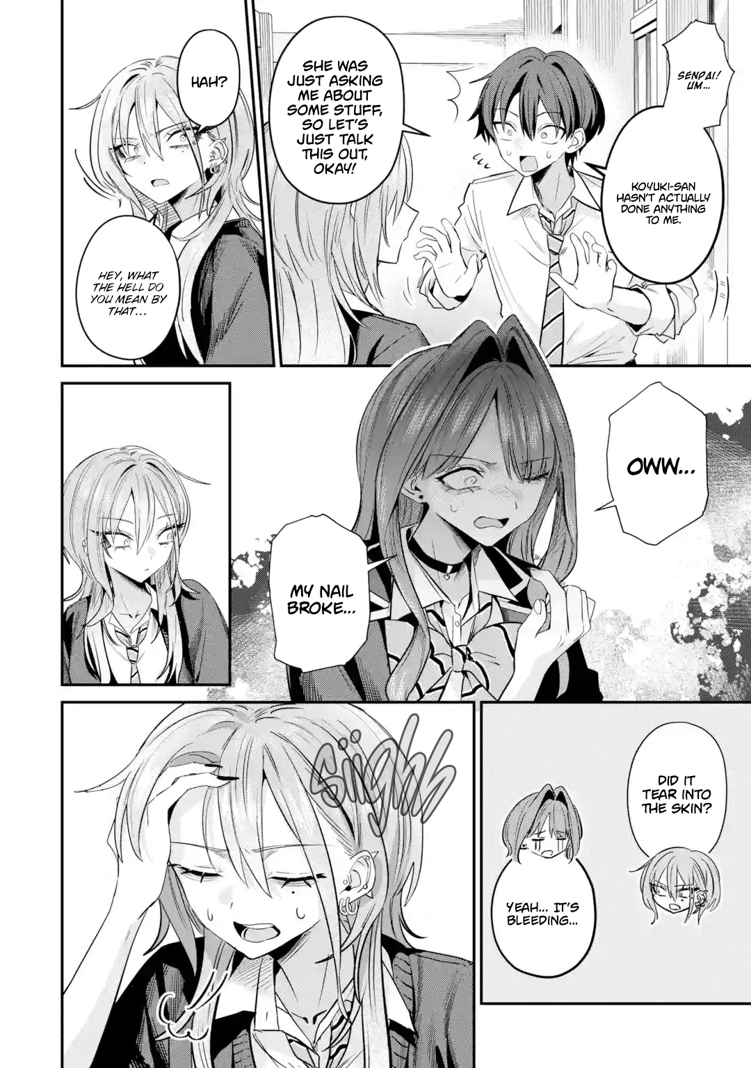 Haimiya-senpai wa Kowakute Kawaii, chapter 32, image 6