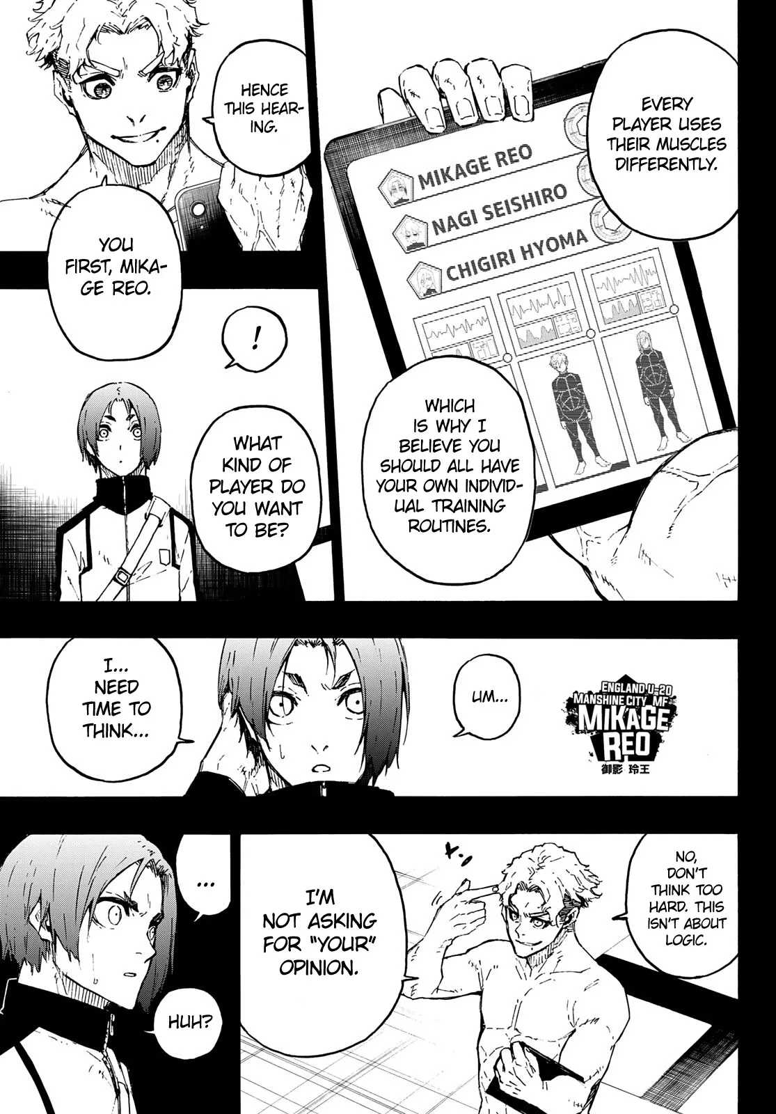 Blue Lock, chapter 175, image 6