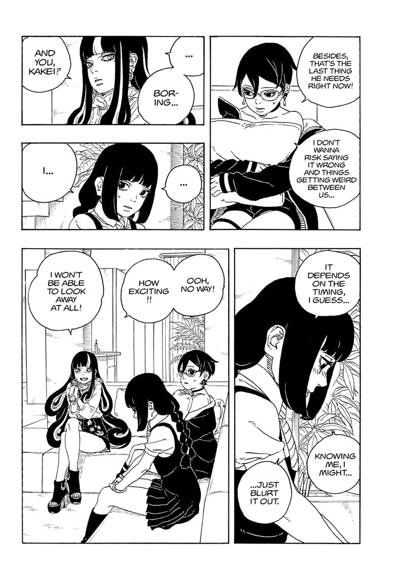 Boruto: Two Blue Vortex, chapter 26, page 32