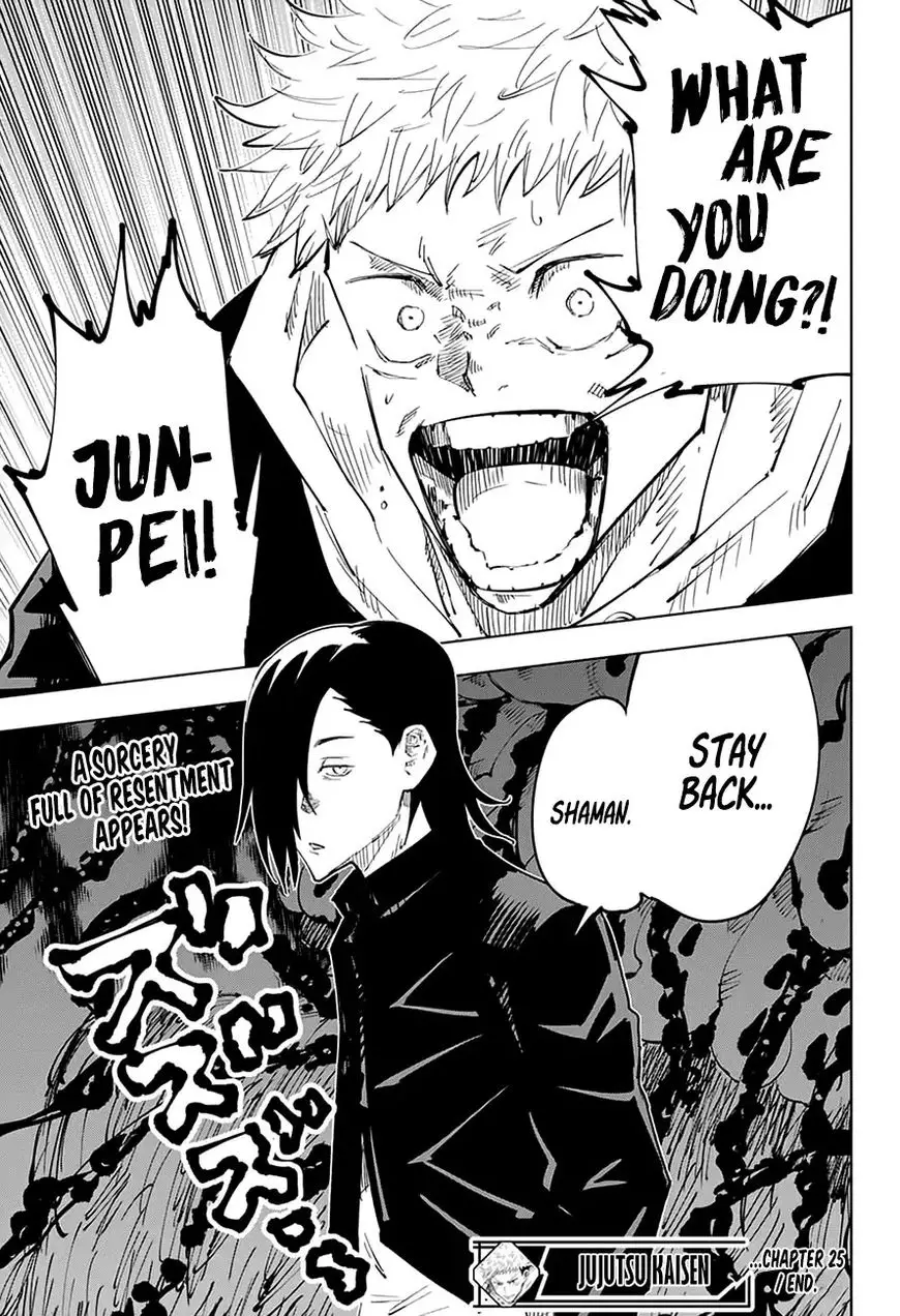 Jujutsu Kaisen, chapter 25, image 19