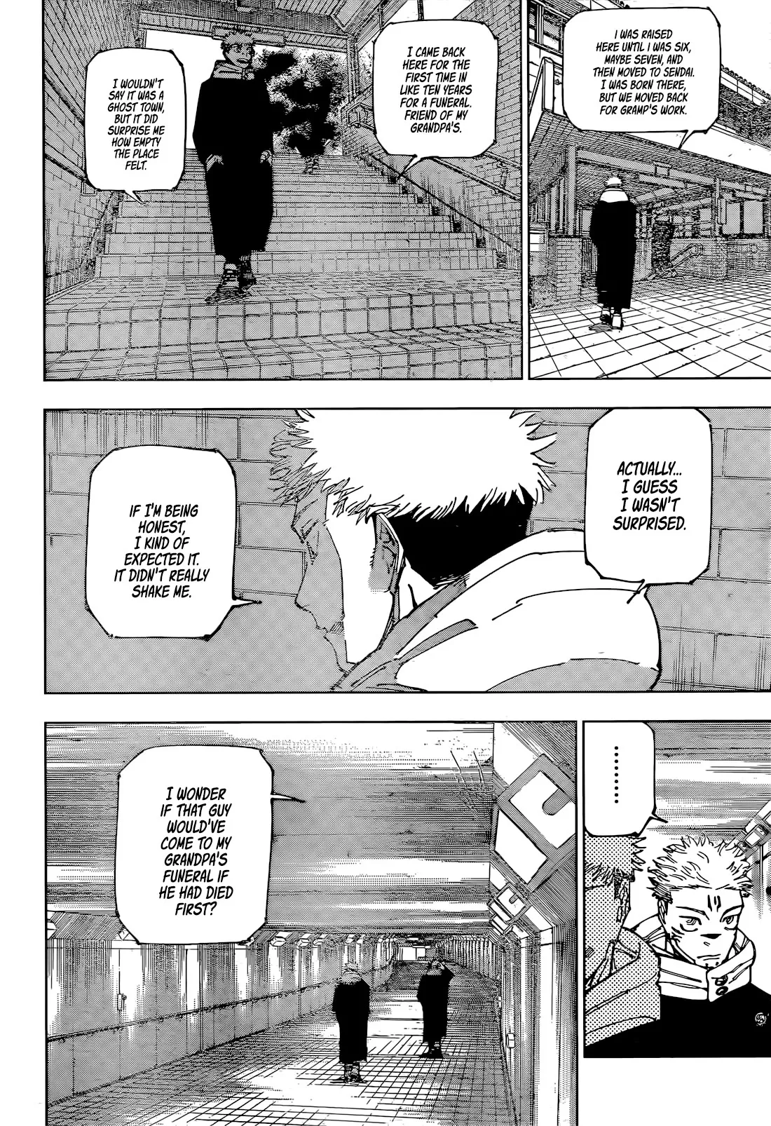 Jujutsu Kaisen, chapter 265, image 3