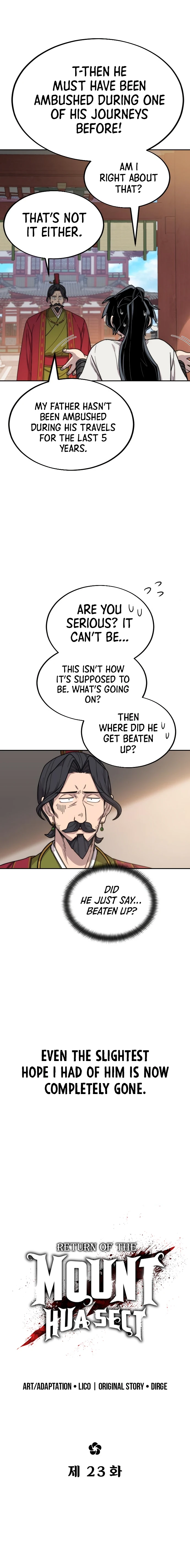 Return of the Mount Hua Sect, chapter 23, image 9