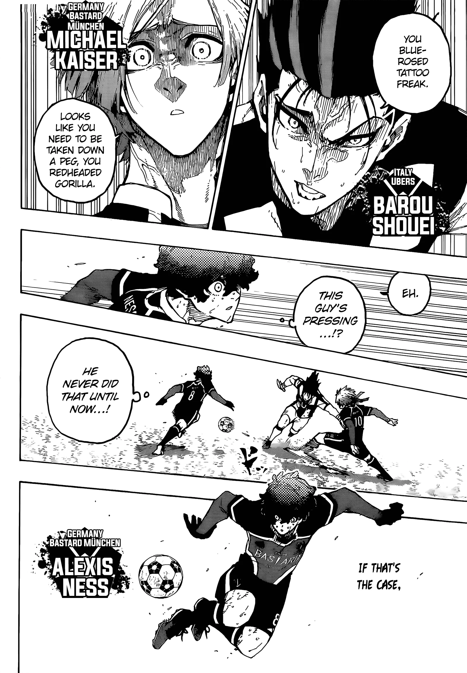 Blue Lock, chapter 232, image 4