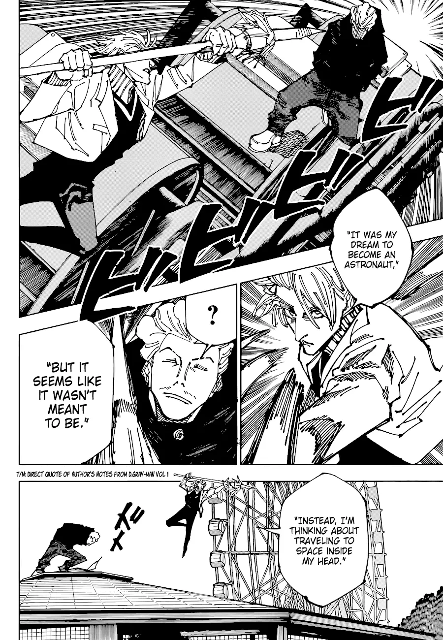 Jujutsu Kaisen, chapter 182, image 3