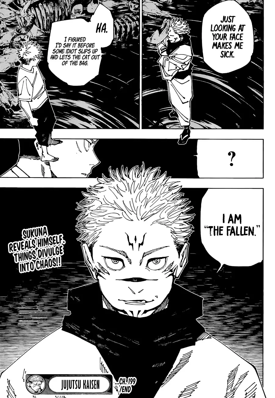 Jujutsu Kaisen, chapter 199, image 20