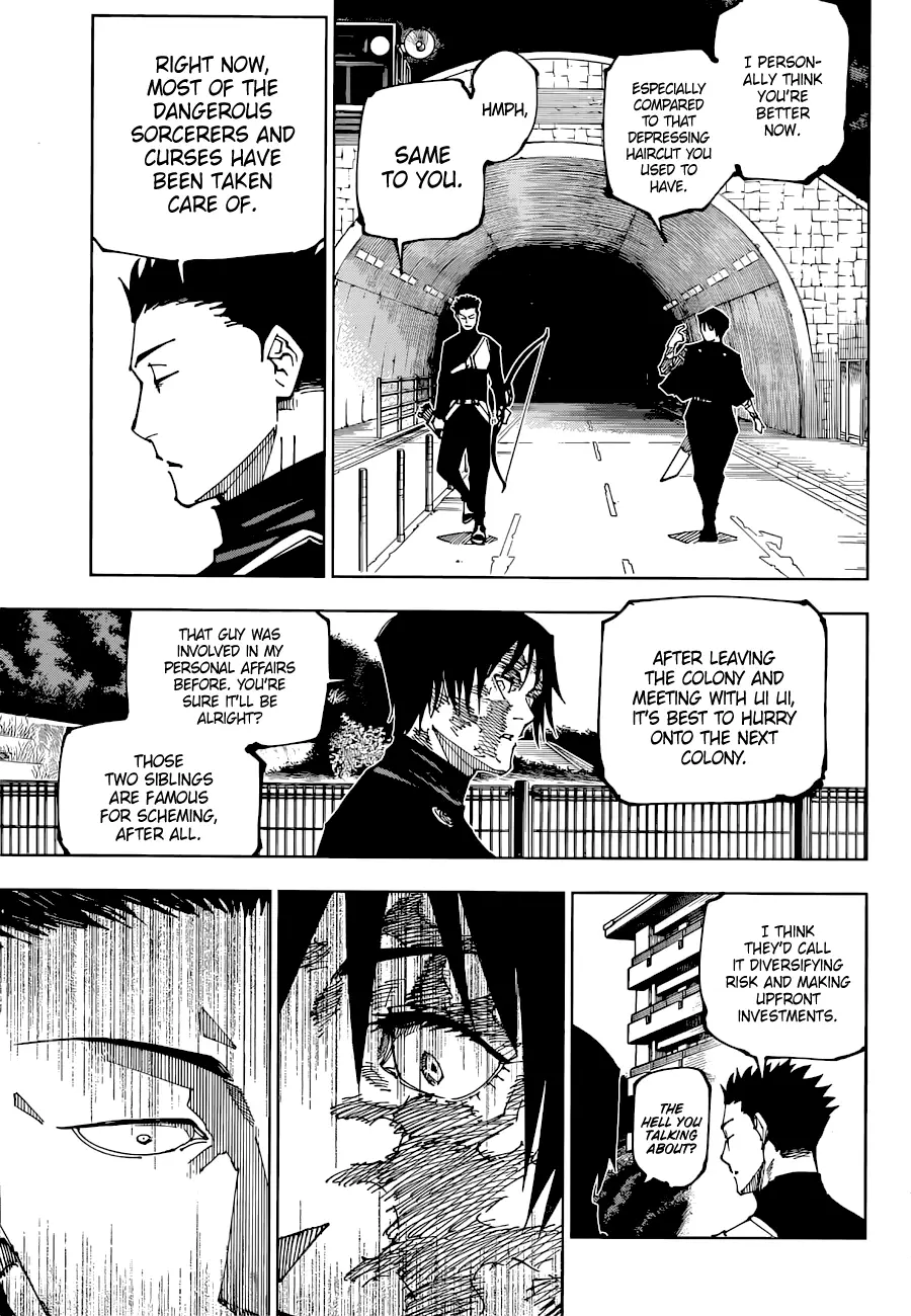 Jujutsu Kaisen, chapter 190, image 17