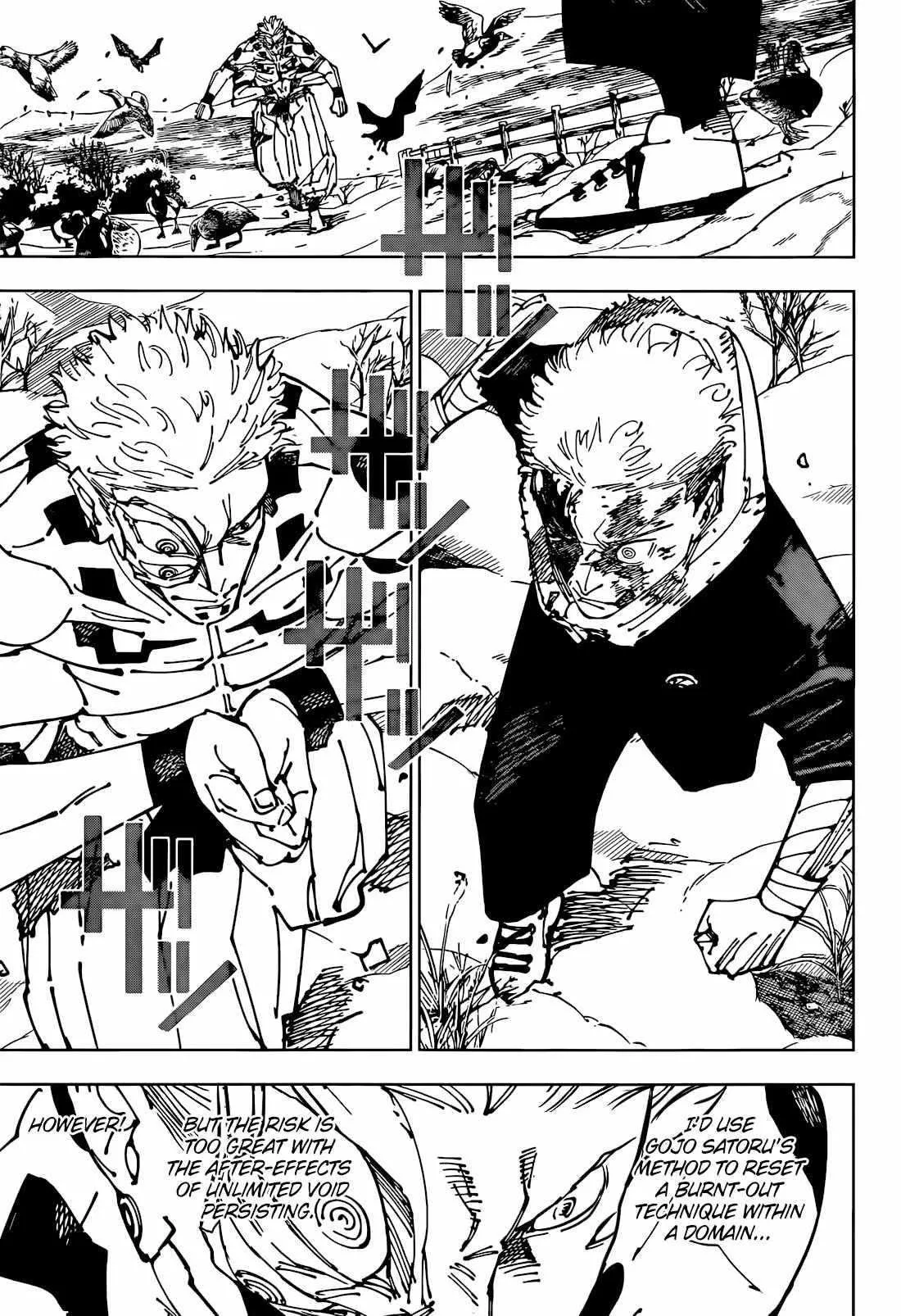 Jujutsu Kaisen, chapter 266, image 5