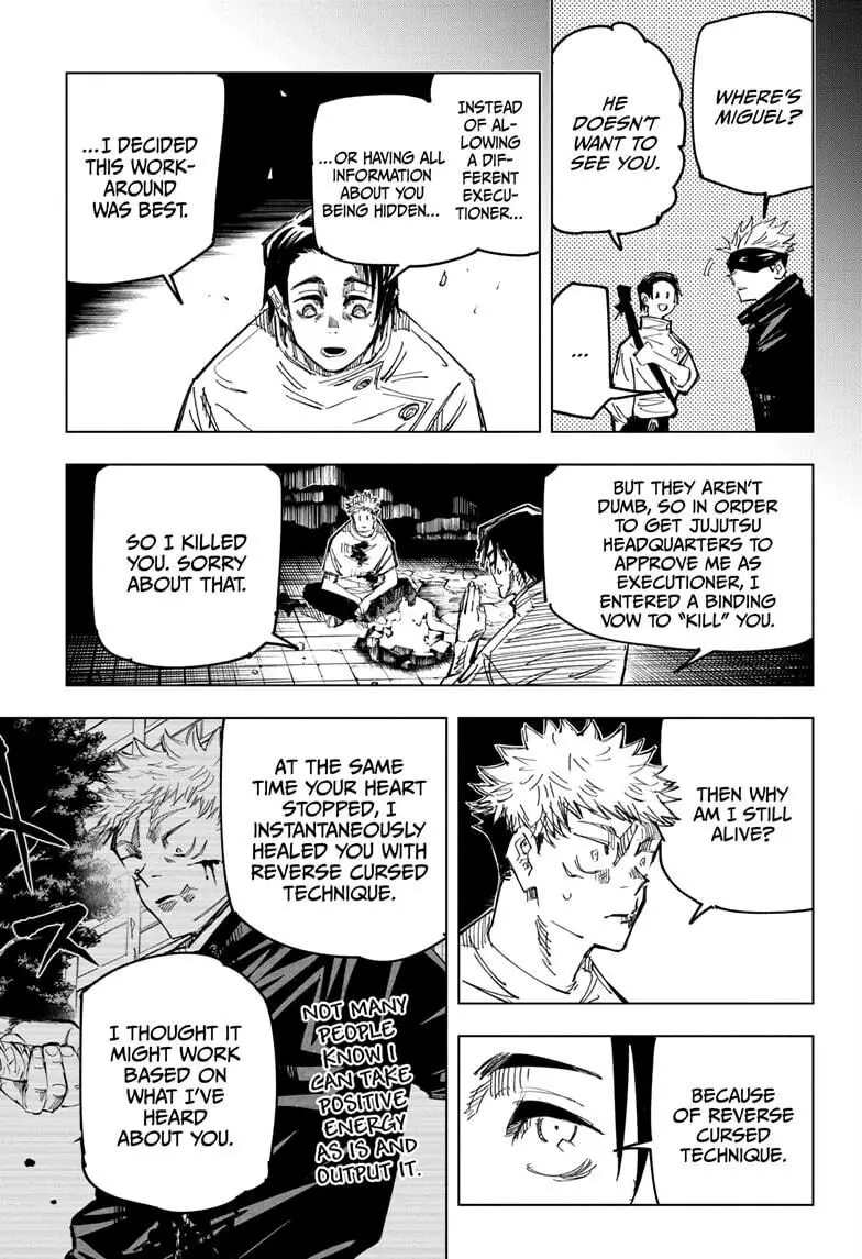 Jujutsu Kaisen, chapter 143, image 9