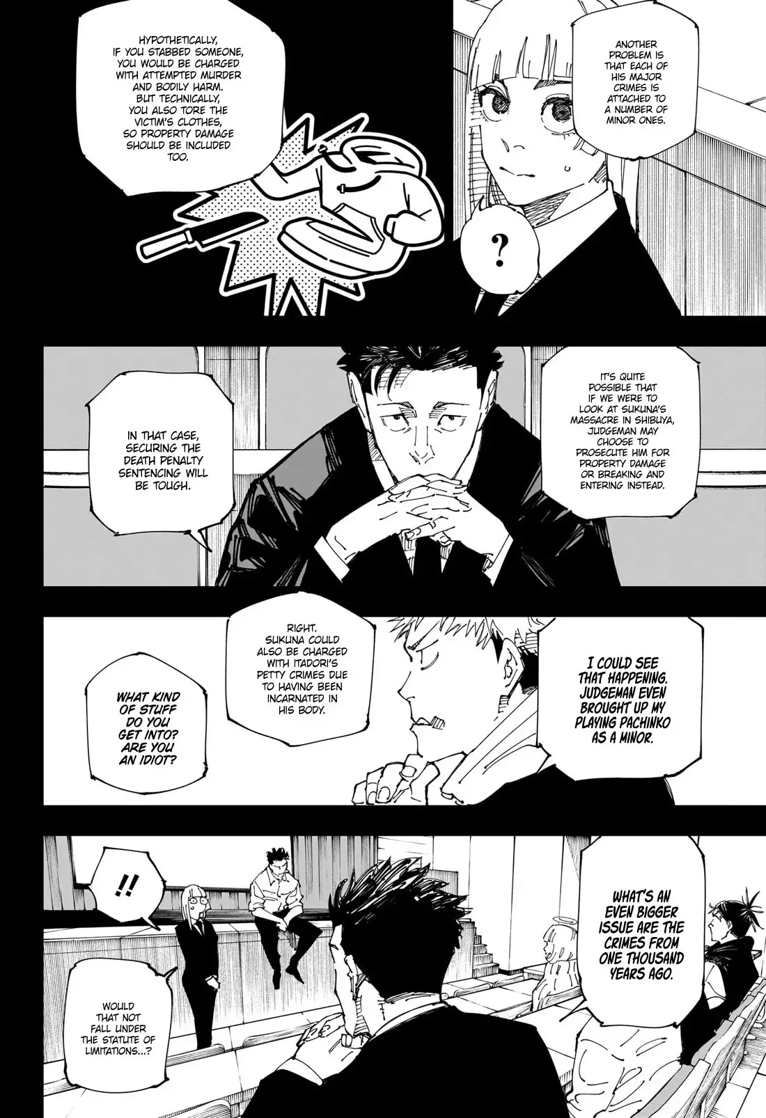 Jujutsu Kaisen, chapter 244, image 9