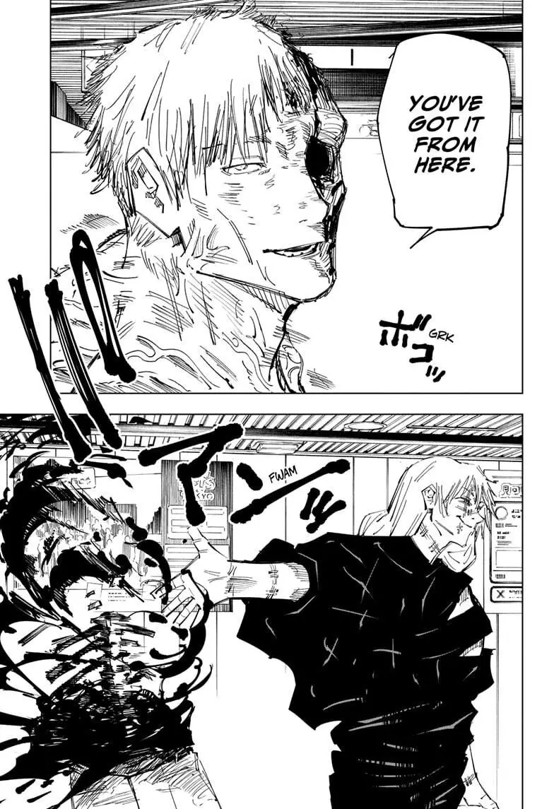 Jujutsu Kaisen, chapter 120, image 17