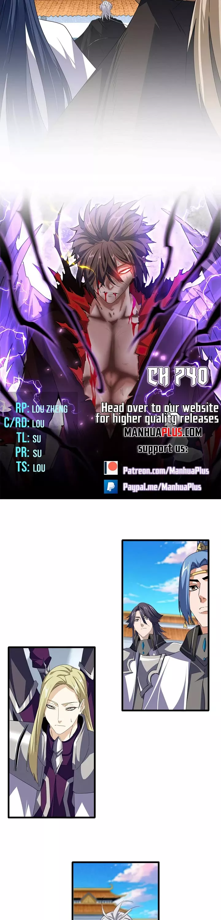 Magic Emperor, chapter 740, image 2