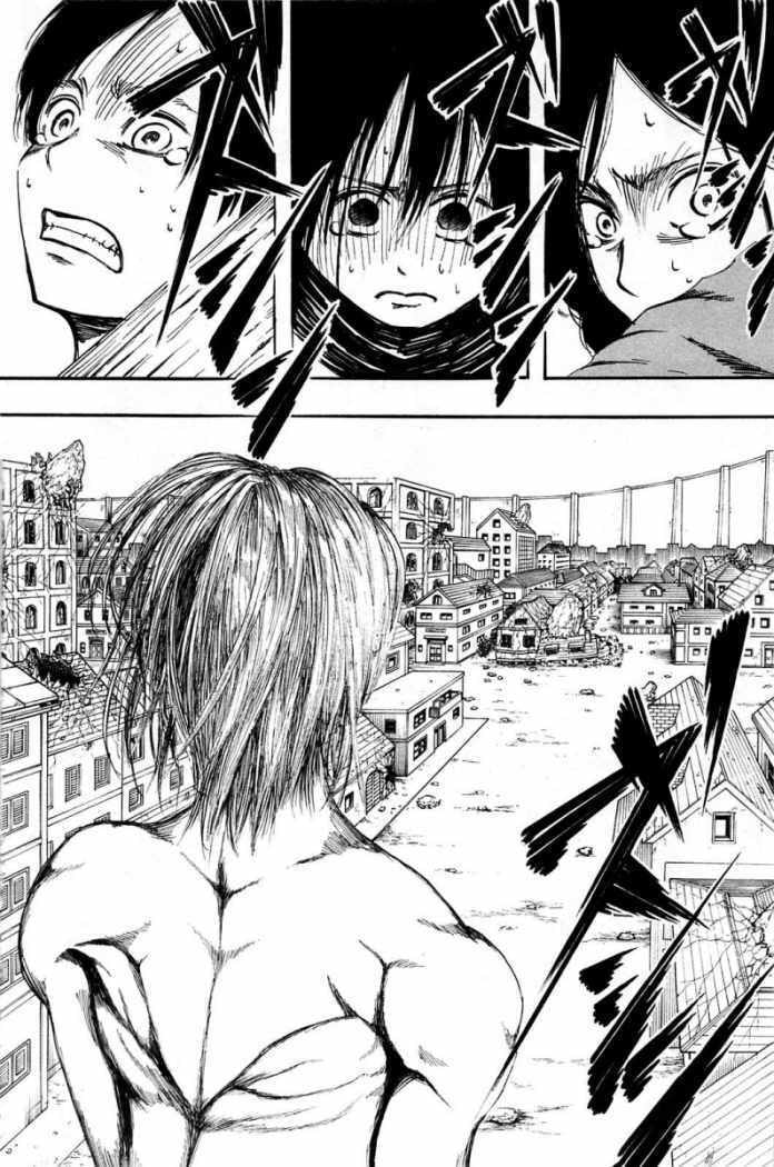 Attack on Titan, chapter 2, image 14