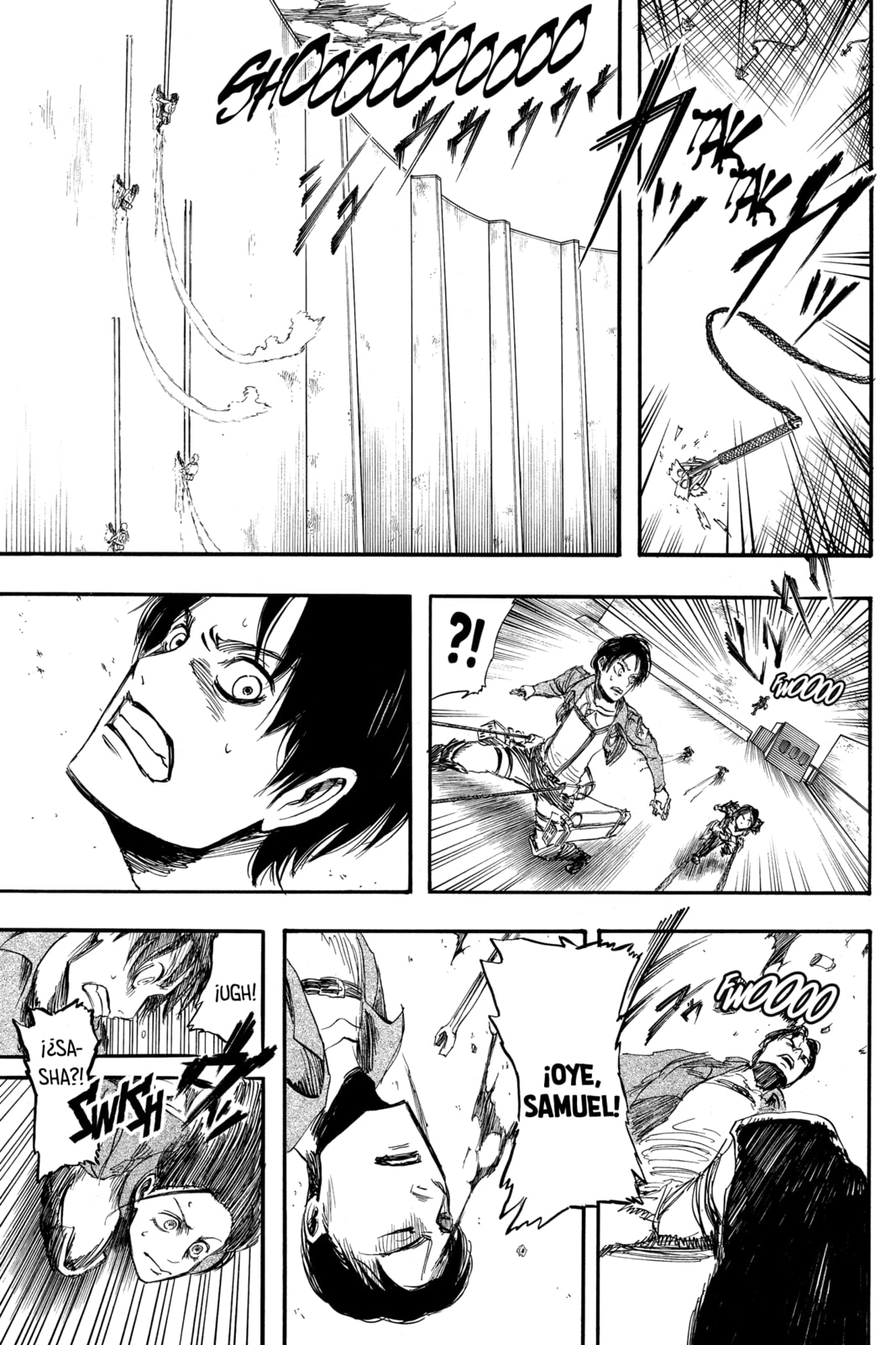 Attack on Titan, chapter 3, page 37