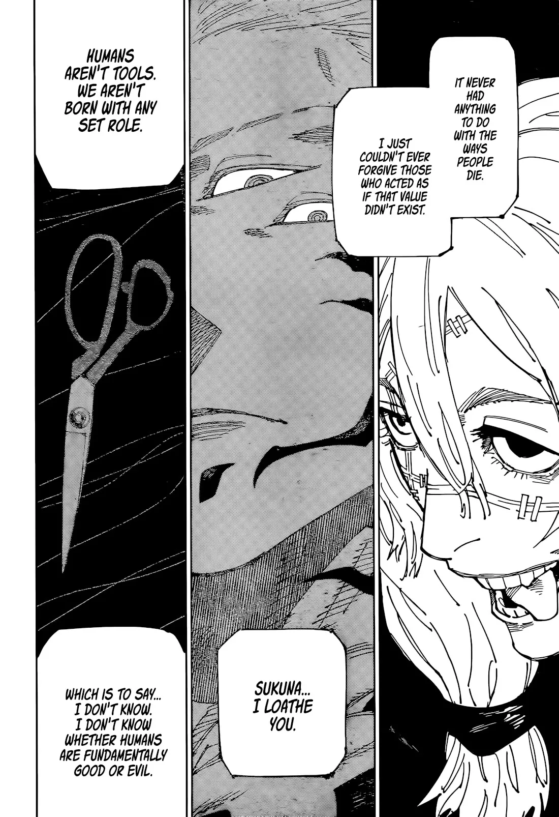 Jujutsu Kaisen, chapter 265, image 15