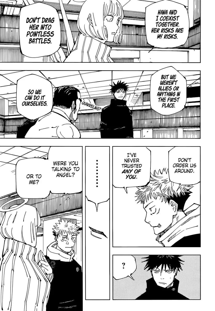 Jujutsu Kaisen, chapter 210, image 8