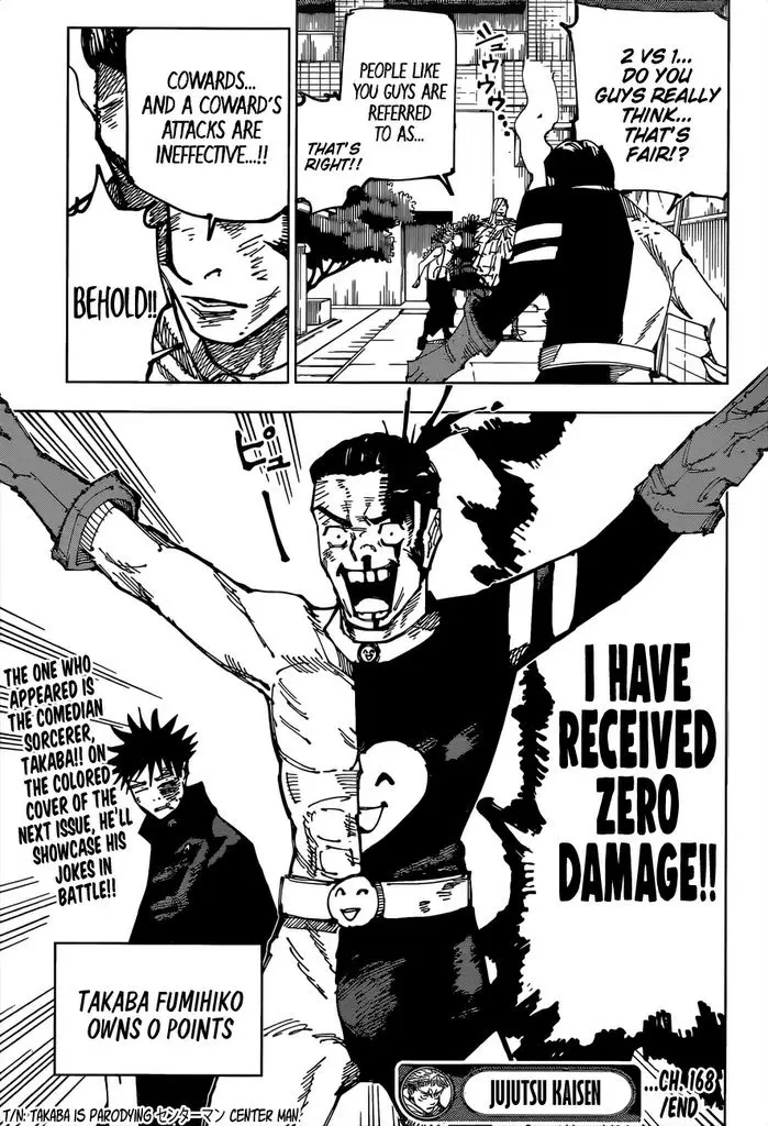 Jujutsu Kaisen, chapter 168, image 23