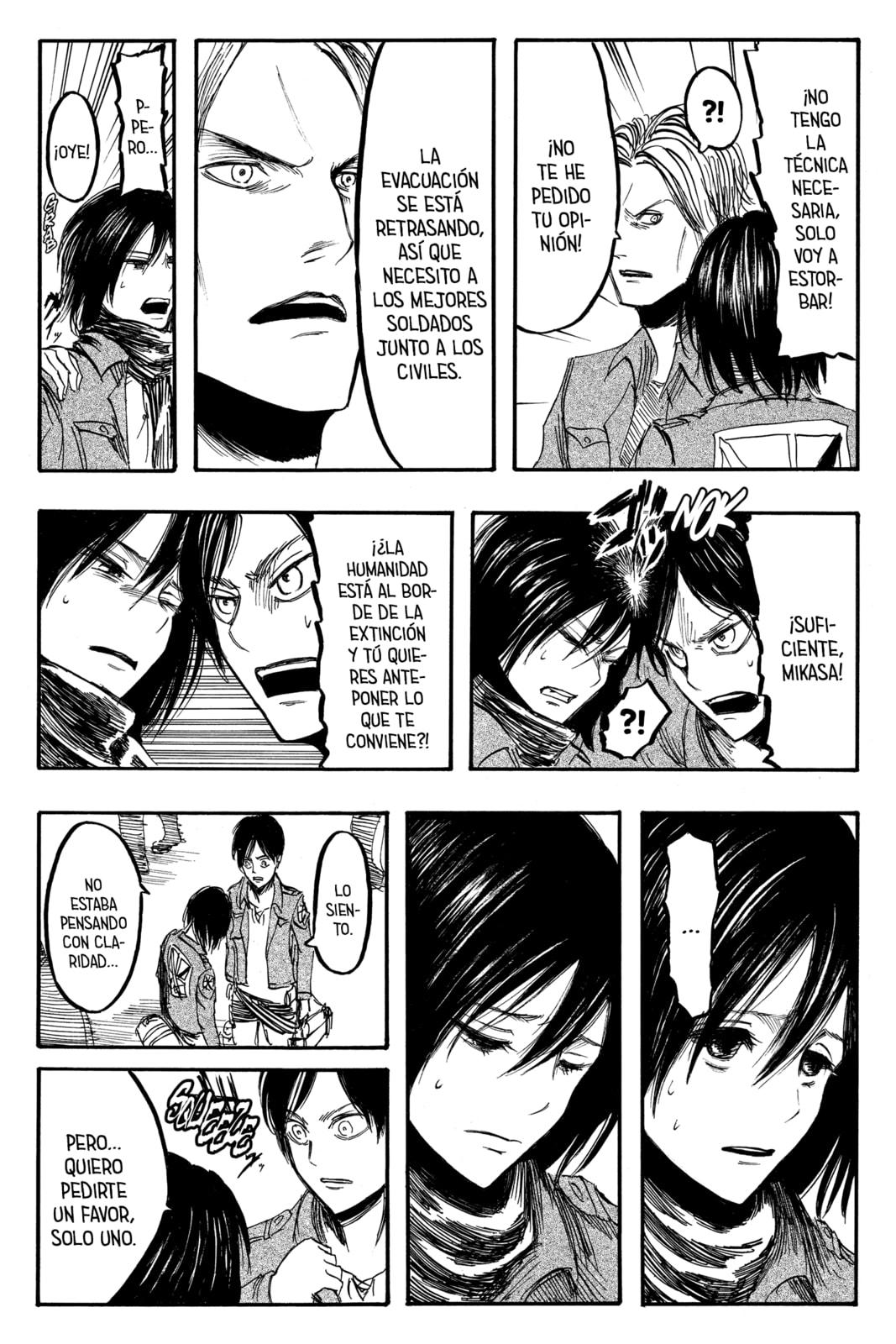 Attack on Titan, chapter 4, page 21