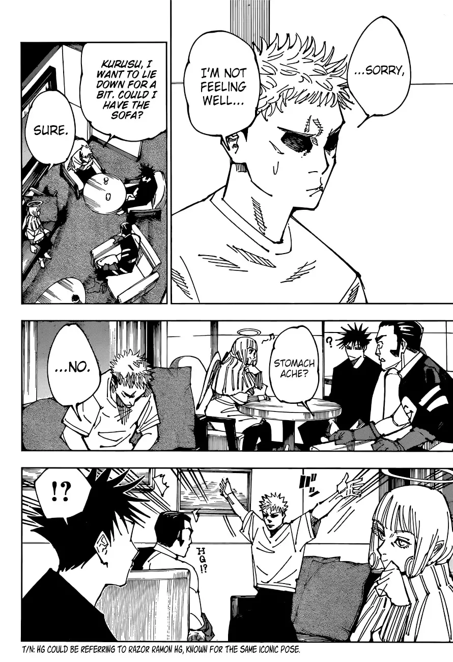 Jujutsu Kaisen, chapter 200, image 3