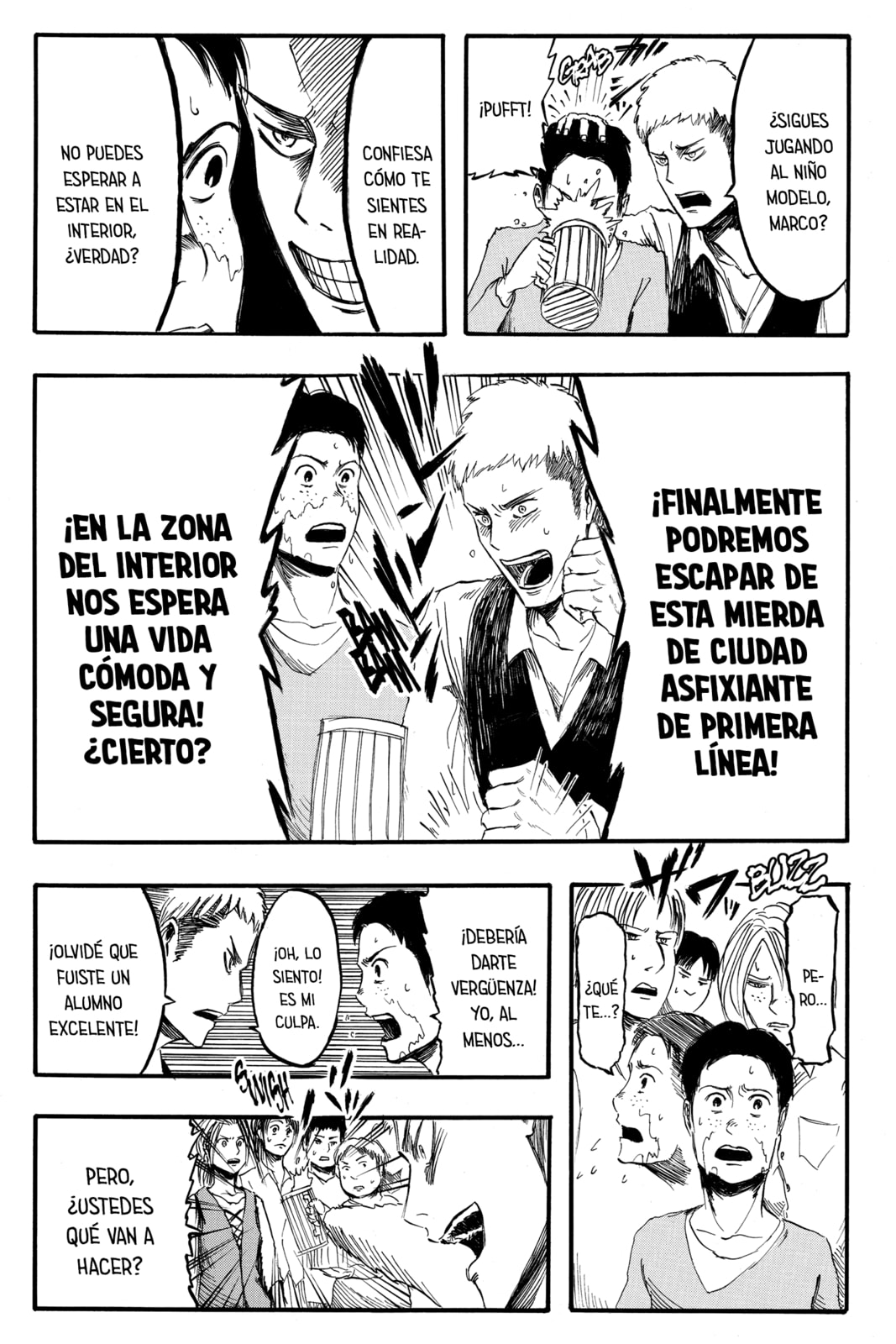 Attack on Titan, chapter 3, page 6