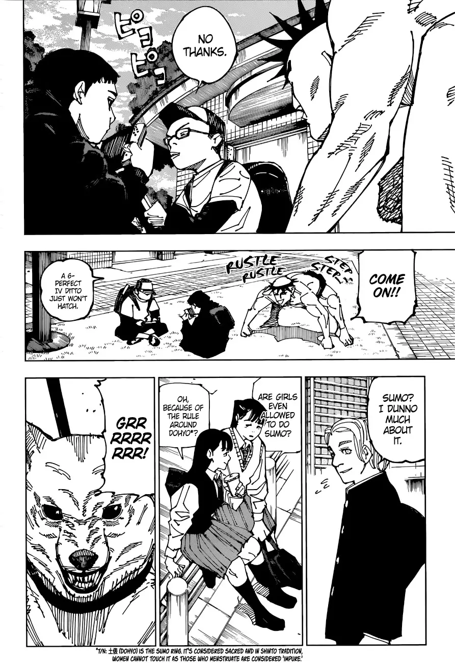 Jujutsu Kaisen, chapter 195, image 5