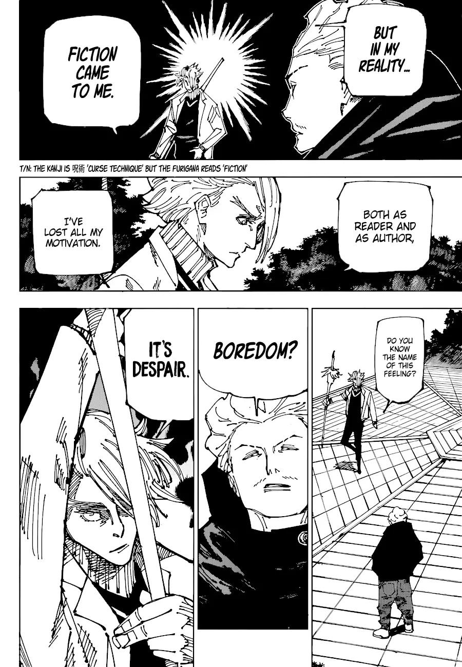 Jujutsu Kaisen, chapter 182, image 5