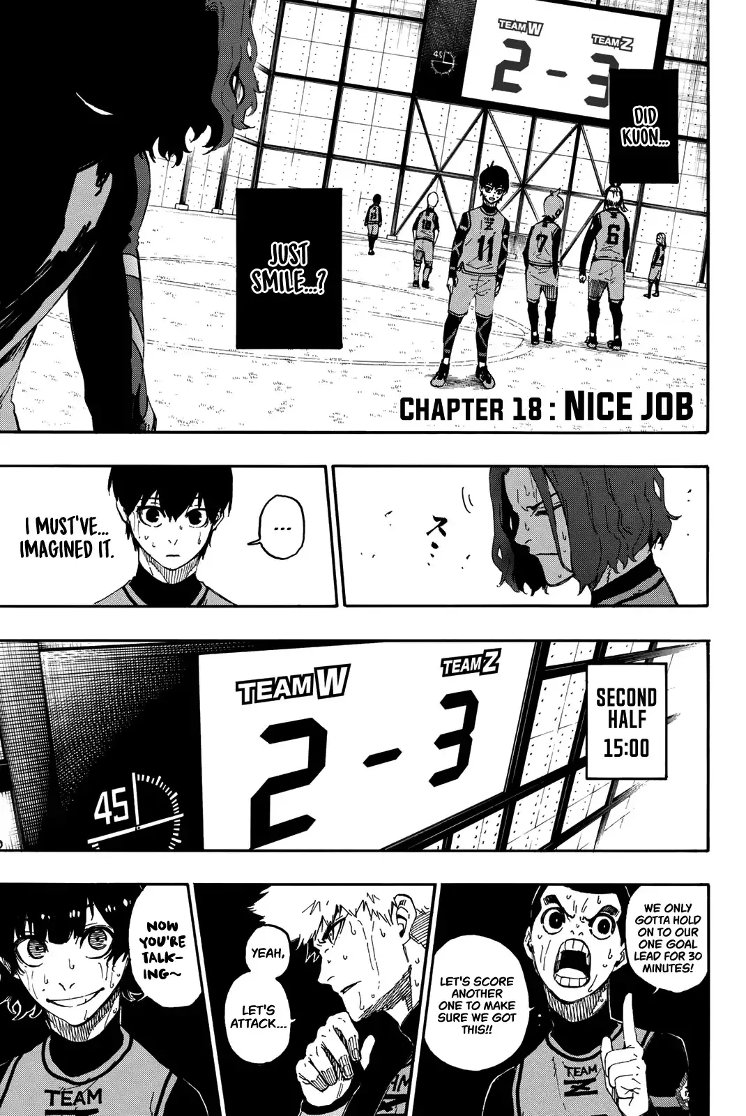 Blue Lock, chapter 18, image 2