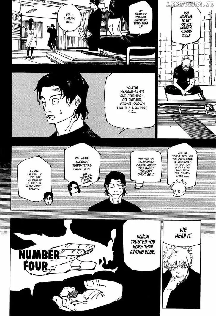 Jujutsu Kaisen, chapter 257, image 10