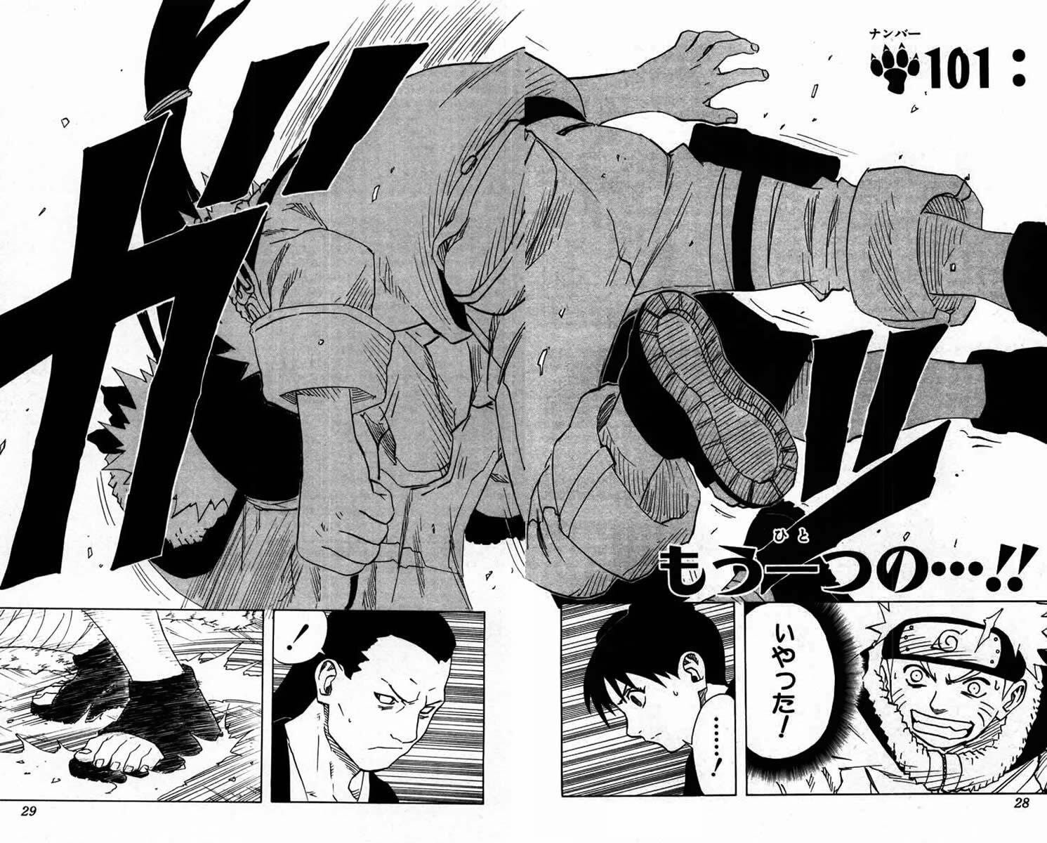 Naruto, chapter 101, page 2