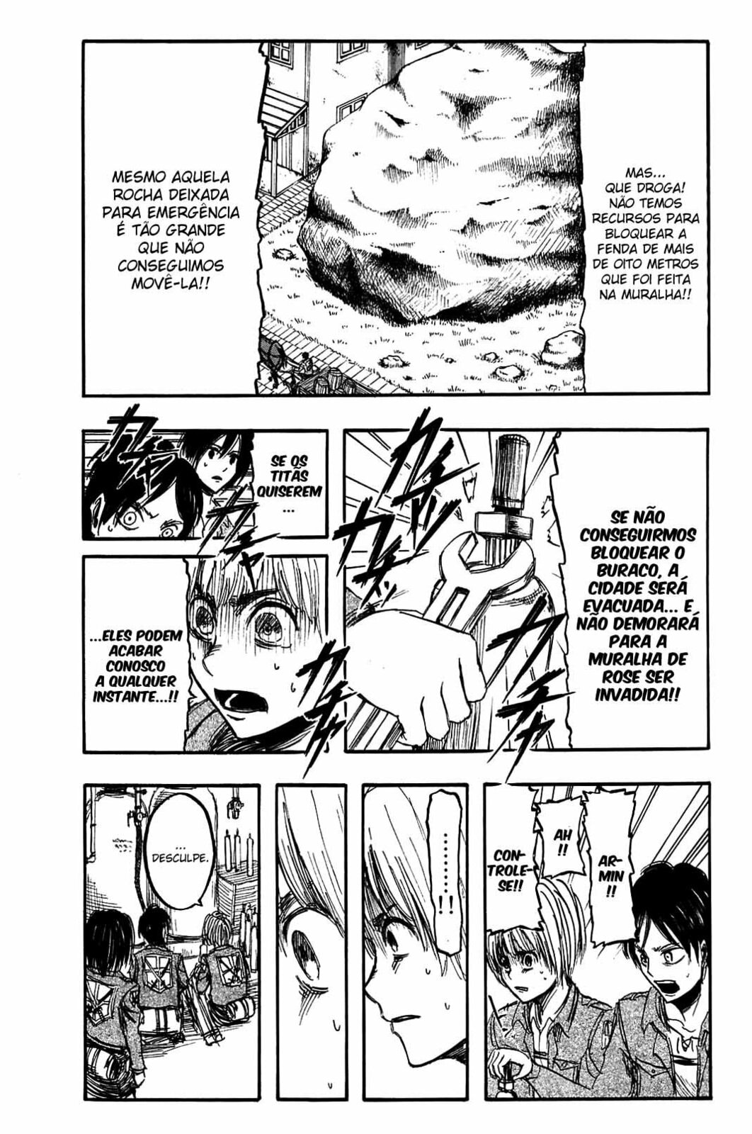 Attack on Titan, chapter 4, page 17