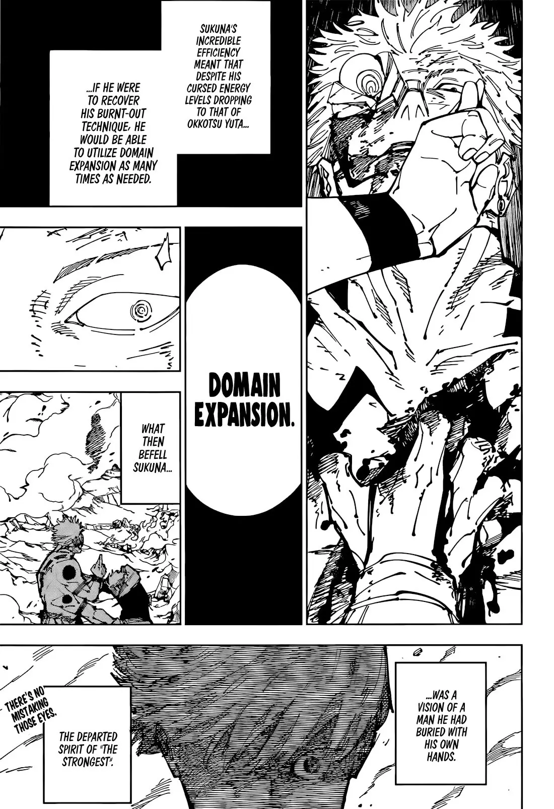 Jujutsu Kaisen, chapter 260, image 18