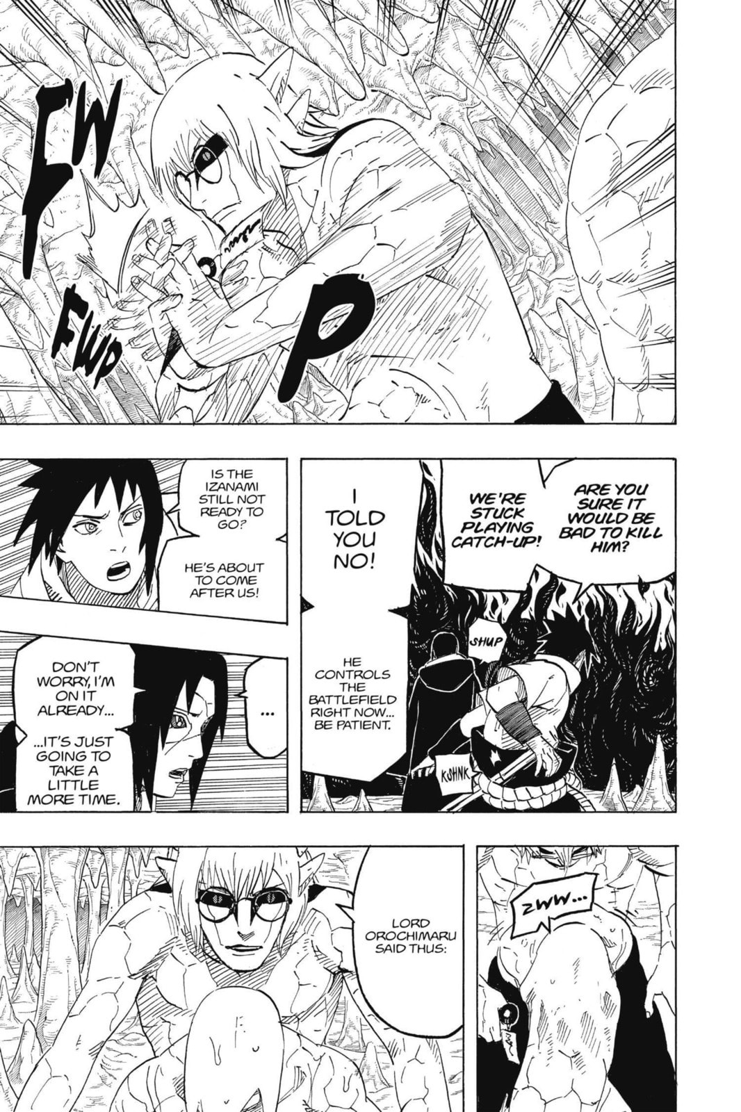 Naruto, chapter 585, image 3