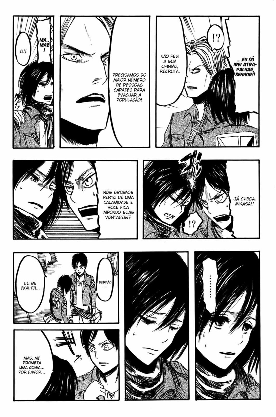 Attack on Titan, chapter 4, page 21