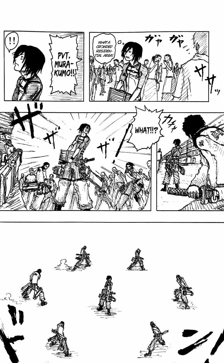 Attack on Titan, chapter 0, page 17