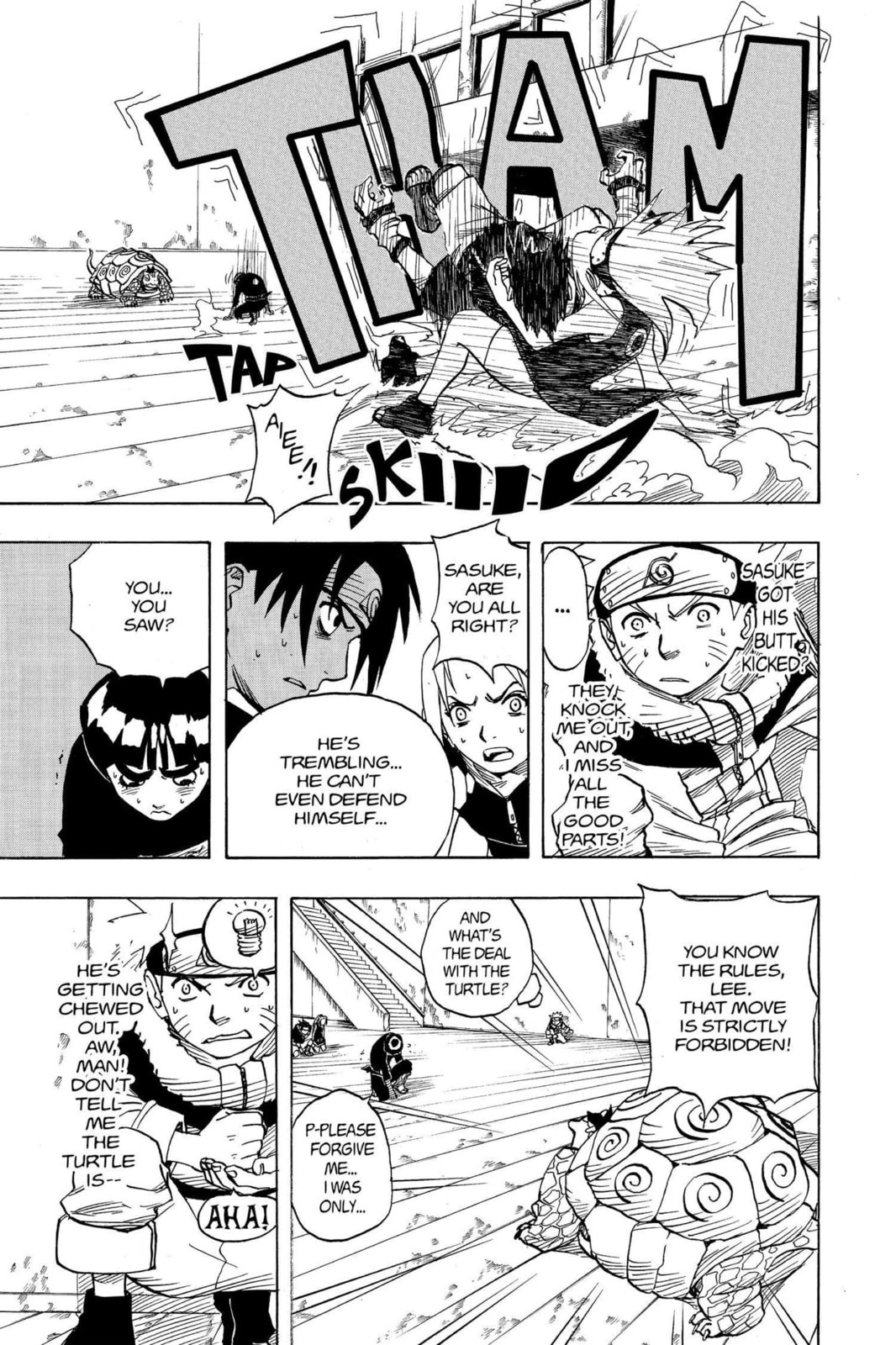 Naruto, chapter 38, image 3
