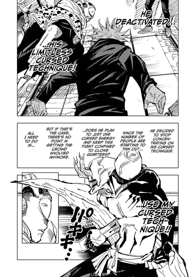 Jujutsu Kaisen, chapter 85, image 9