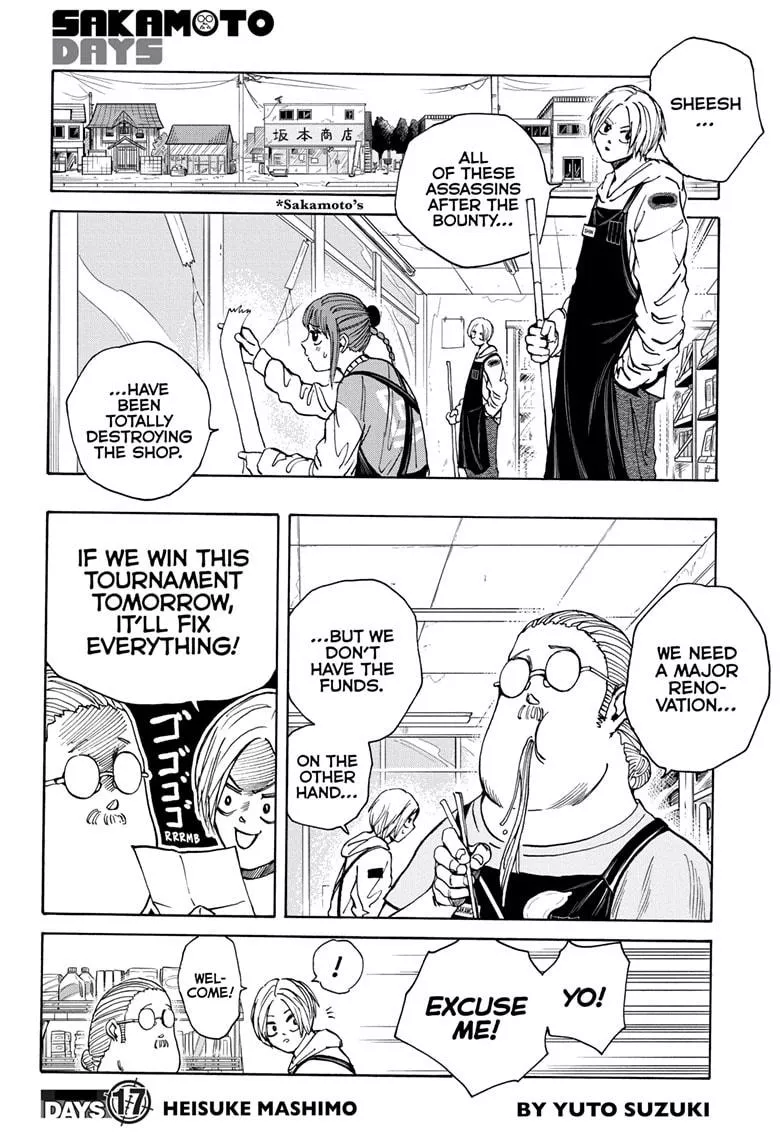 Sakamoto Days, chapter 17, image 2
