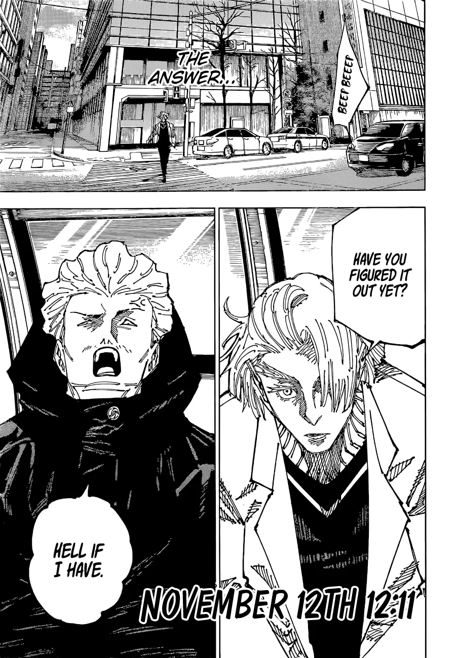 Jujutsu Kaisen, chapter 181, image 17