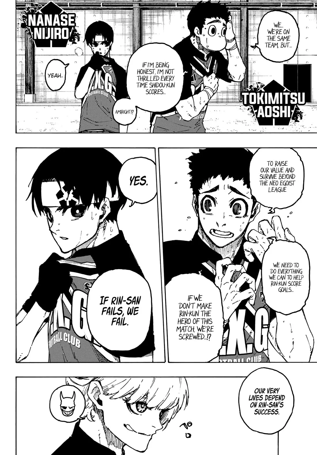 Blue Lock, chapter 254, image 2
