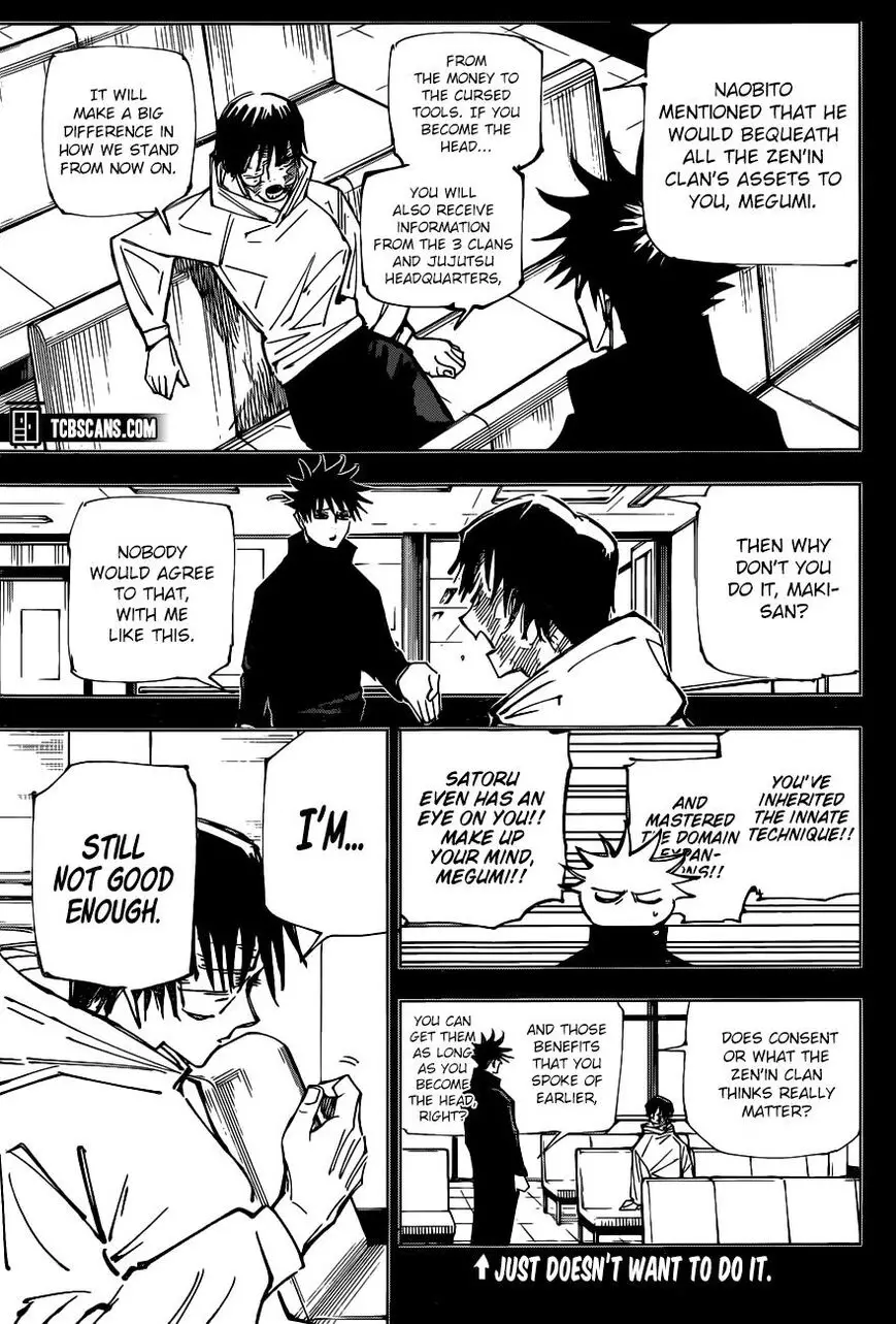 Jujutsu Kaisen, chapter 148, image 5