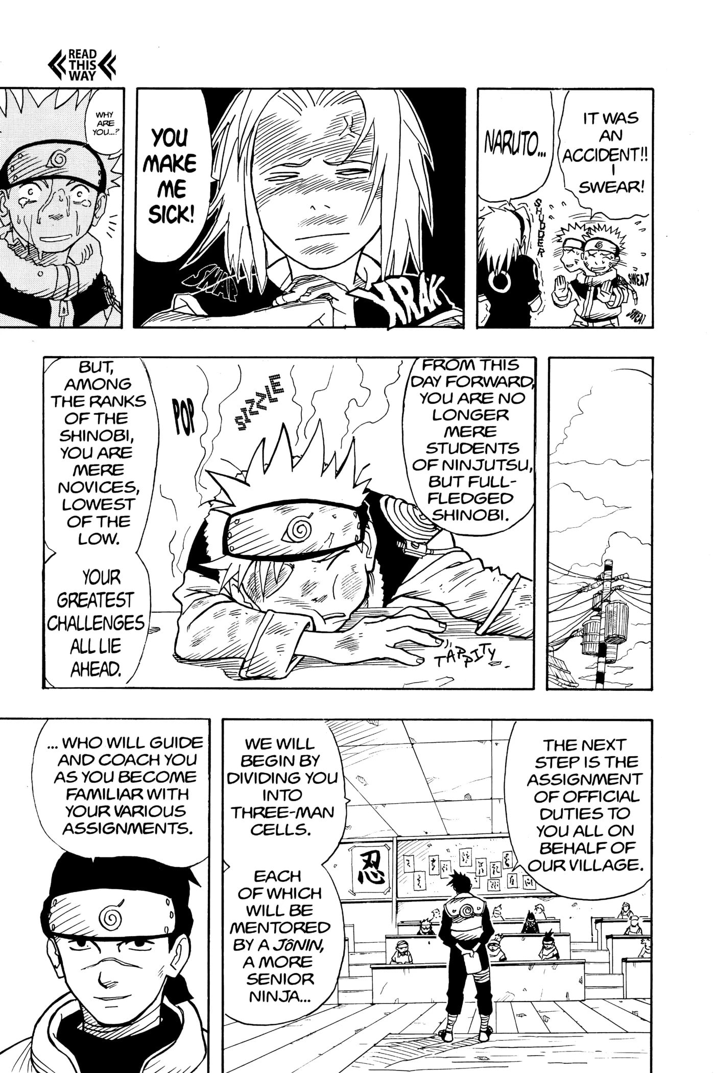 Naruto, chapter 3, image 9