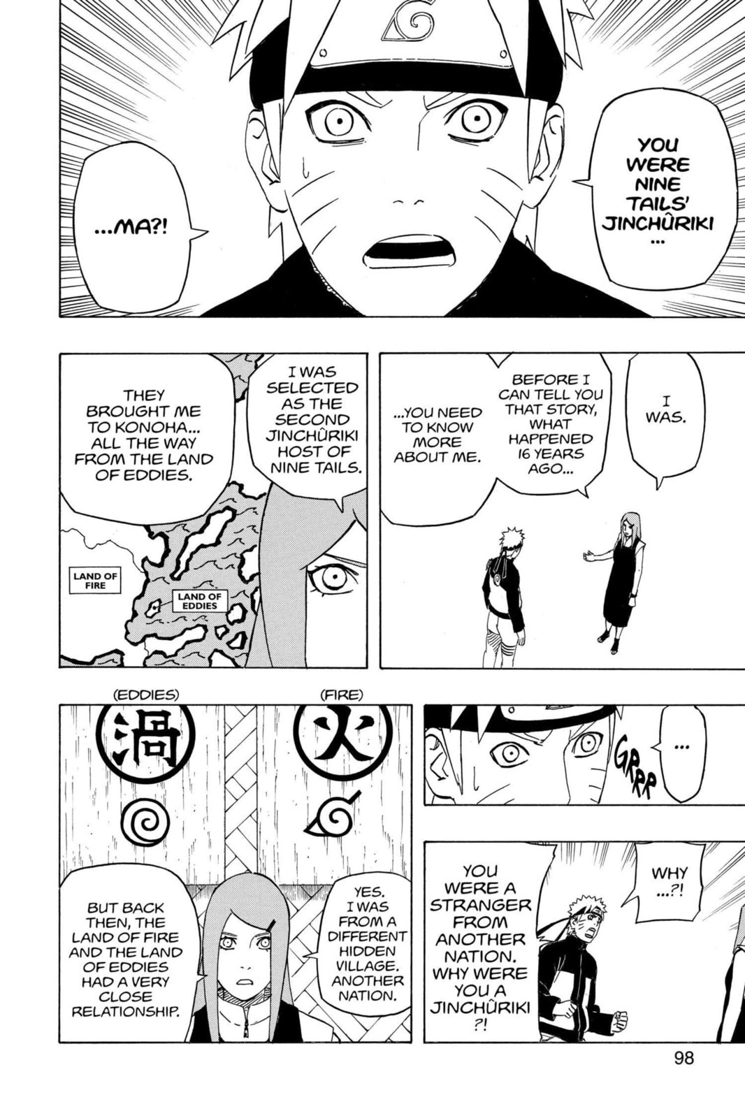 Naruto, chapter 500, image 2