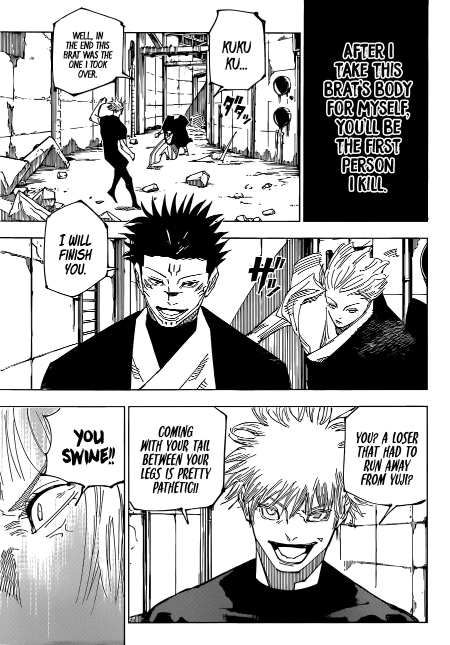Jujutsu Kaisen, chapter 221, image 15