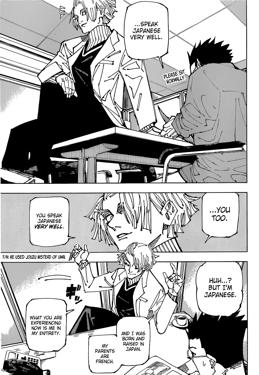 Jujutsu Kaisen, chapter 181, image 11