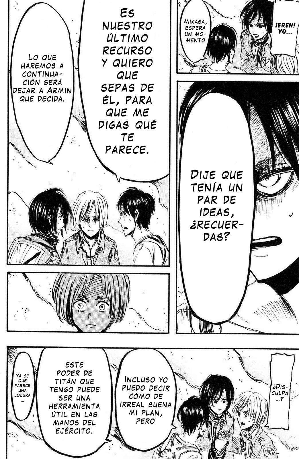 Attack on Titan, chapter 11, page 28